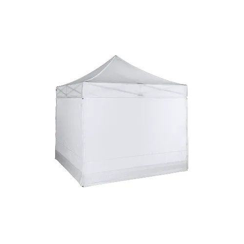 Bâche de côté de tente blanche L=3 m