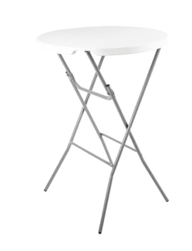 table haute mange debout 70 cm hauteur 80cm diamètre