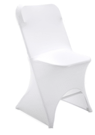 housse de chaise blanche extensible