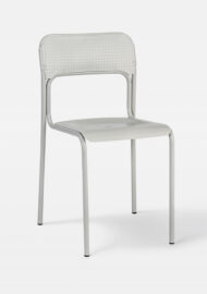Chaise gris clair Evelin