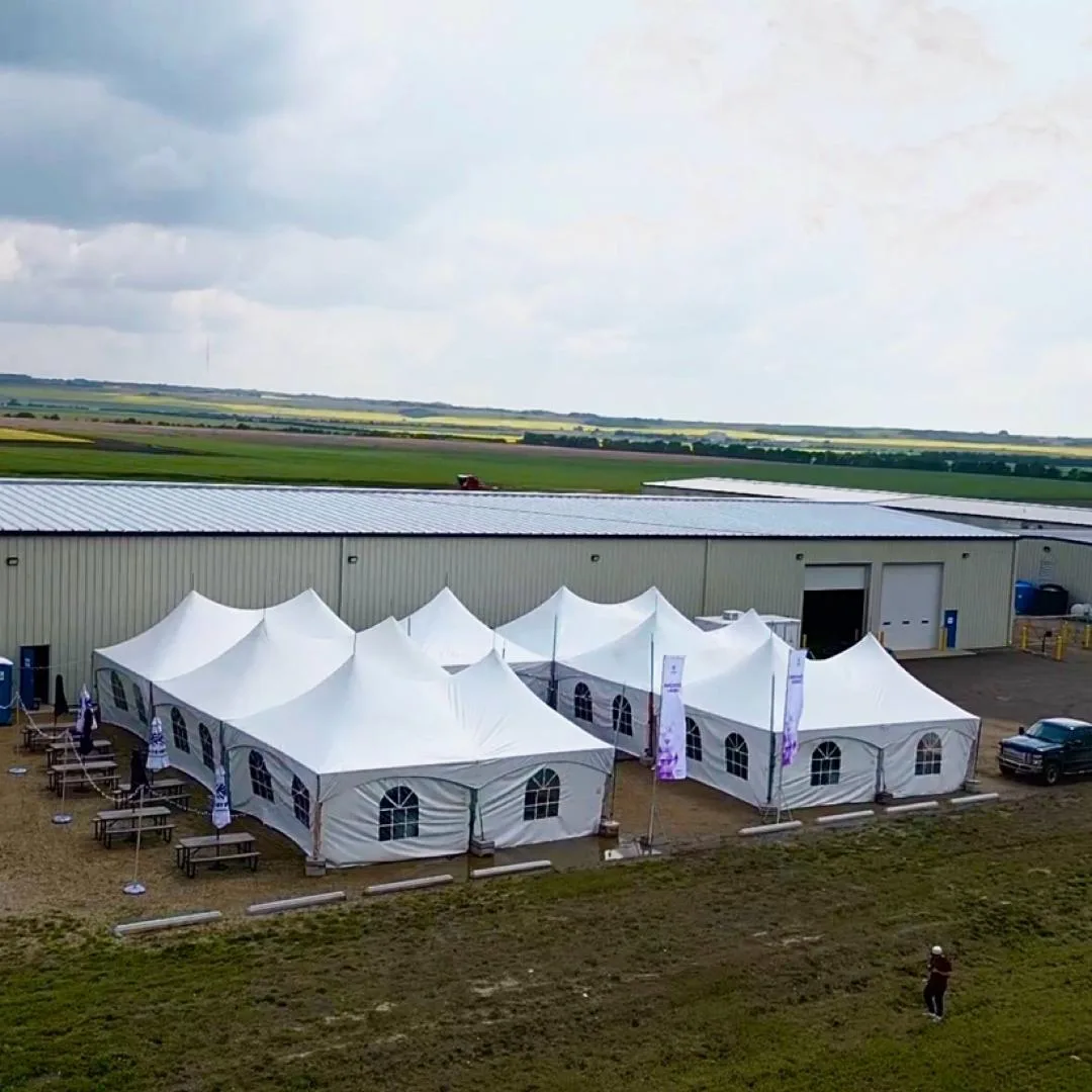Diverse tent selection 2 – Location matériel événementiel LBA Belgique