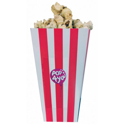 Paquets carton à pop-corn (par 100)