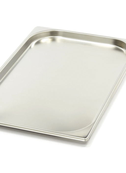 Récipient gastronorm - 1/1 GN - profondeur 2 cm - acier inoxydable
