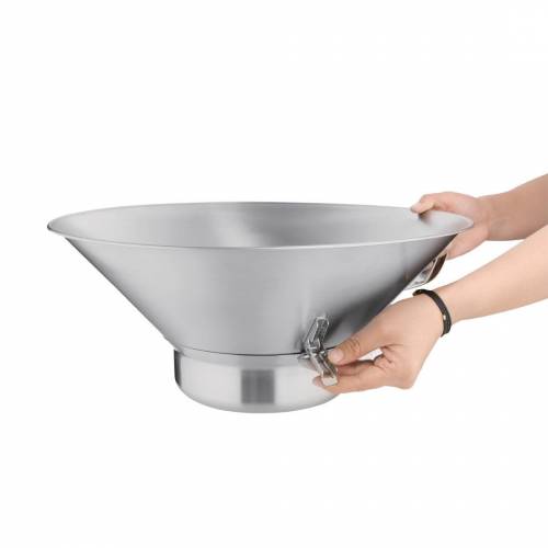 Passoire À Frites Professionnelle En Inox – Égouttage Rapide – Image 3