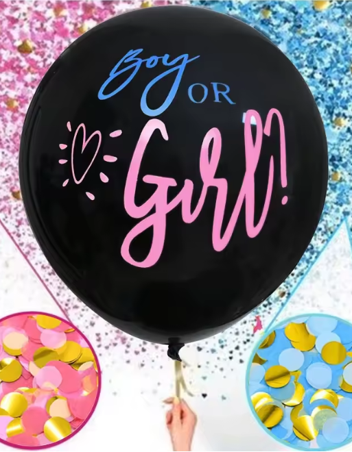 Ballon géant Gender Reveal