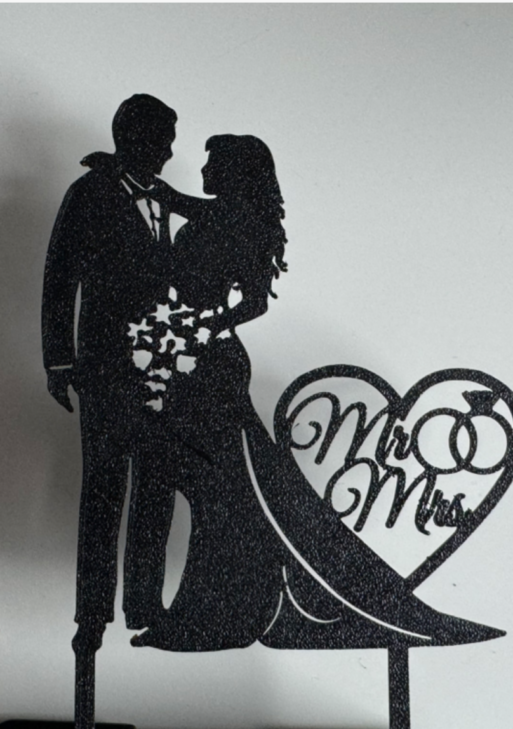 Décoration de gâteau de mariage
