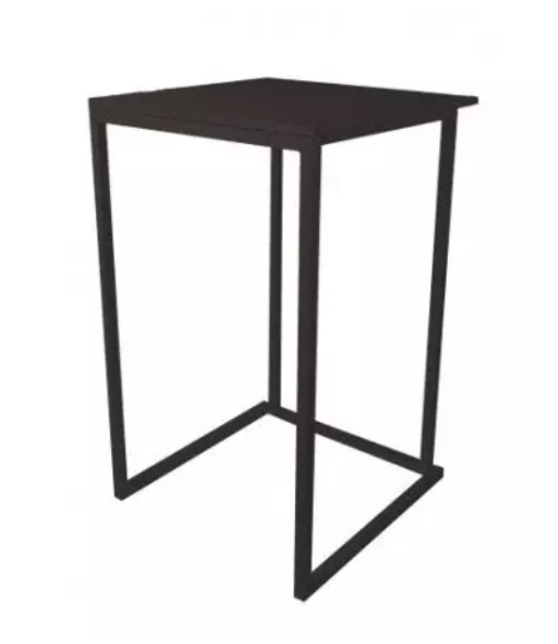 Table mange-debout Kubo noir