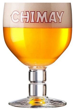 Verre à Chimay bleue